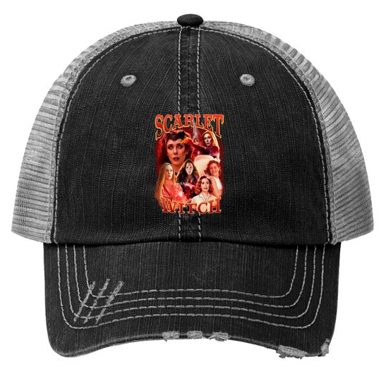 Discover Scarlet Witch Trucker Hats