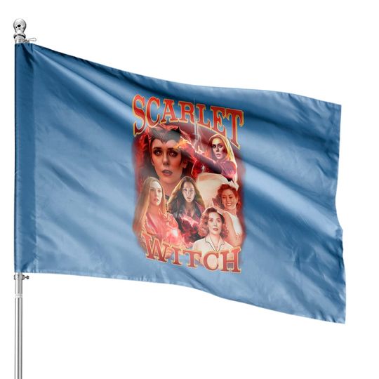 Discover Scarlet Witch House Flags