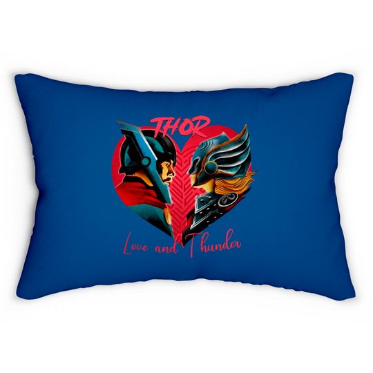 Discover Thor Love And Thunder Lumbar Pillows