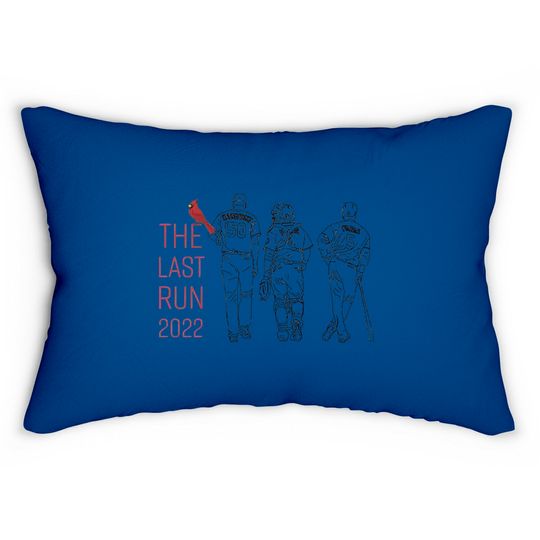 Discover The last run 2022 baseball Lumbar Pillows
