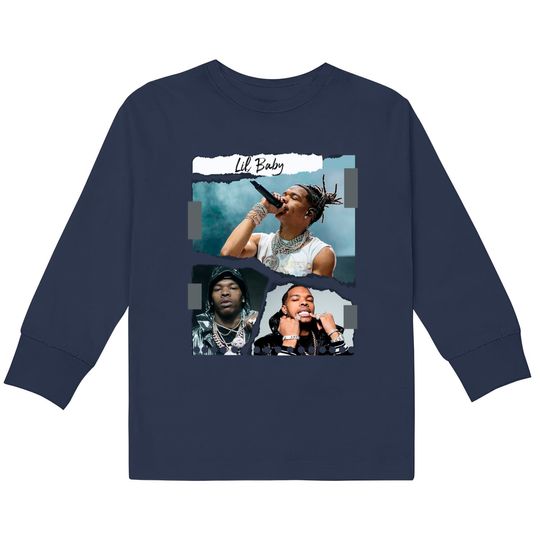 Discover Lil baby  Kids Long Sleeve T-Shirts Lil baby vintage  Kids Long Sleeve T-Shirts,Lil baby 90s  Kids Long Sleeve T-Shirts
