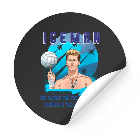Discover Iceman - Top Gun Volleyball - Stickers