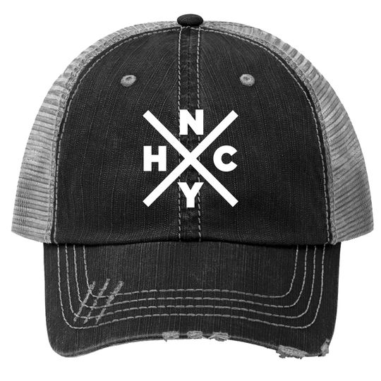 Discover New York Hardcore Nyhc 1980 1990 Black Trucker Hats
