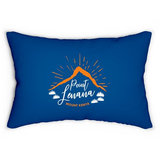 Discover Point Lenana - Mount Kenya Lumbar Pillows