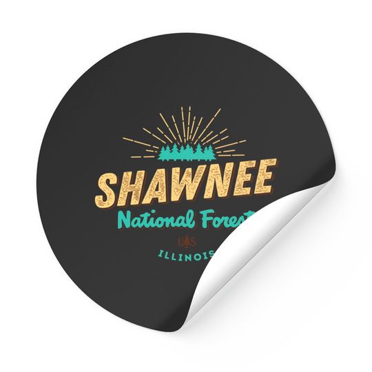 Discover Shawnee National Forest Illinois Stickers