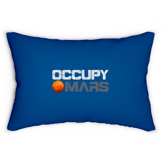 Discover Occupy Mars Lumbar Pillow Lumbar Pillows