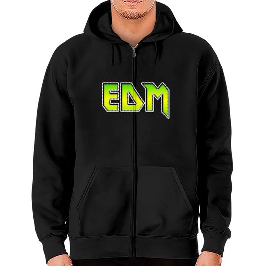 Discover Electronic Dance Music EDM Zip Hoodies