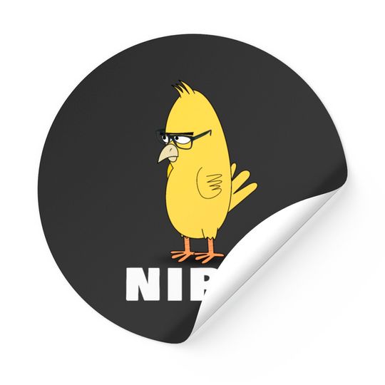 Discover Nird Bird Nerd Funny Nerd Stickers