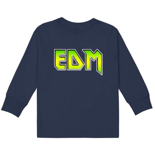 Discover Electronic Dance Music EDM  Kids Long Sleeve T-Shirts