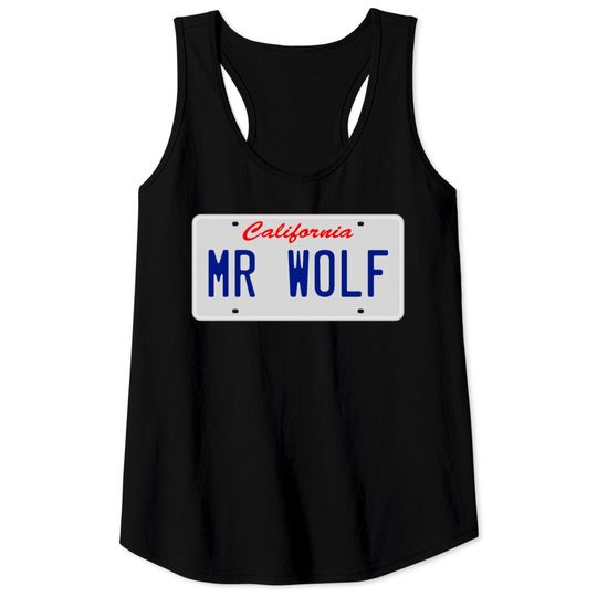 Discover Mr. Wolf - Pulp Fiction Tank Tops
