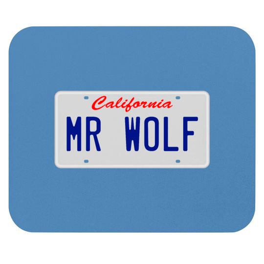 Discover Mr. Wolf - Pulp Fiction Mouse Pads