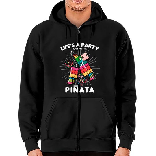 Discover LIFE IS A PARTY AND I AM THE PINATA BDSM SUB SLAVE Zip Hoodies