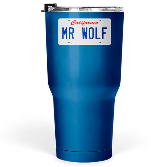 Discover Mr. Wolf - Pulp Fiction Tumblers 30 oz