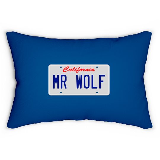 Discover Mr. Wolf - Pulp Fiction Lumbar Pillows
