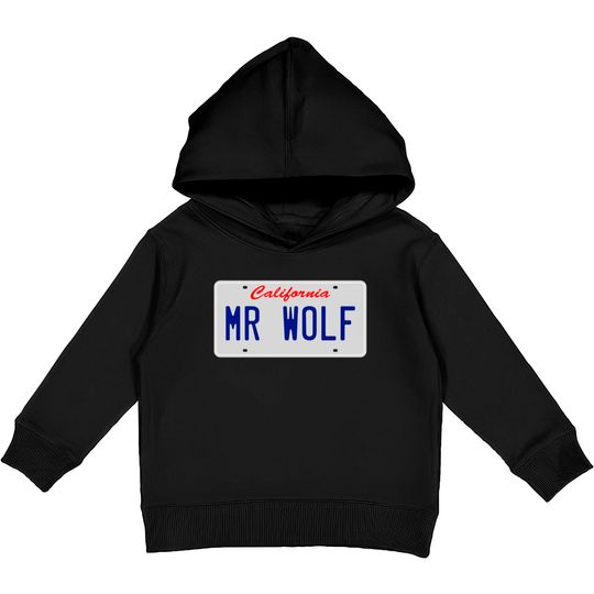 Discover Mr. Wolf - Pulp Fiction Kids Pullover Hoodies
