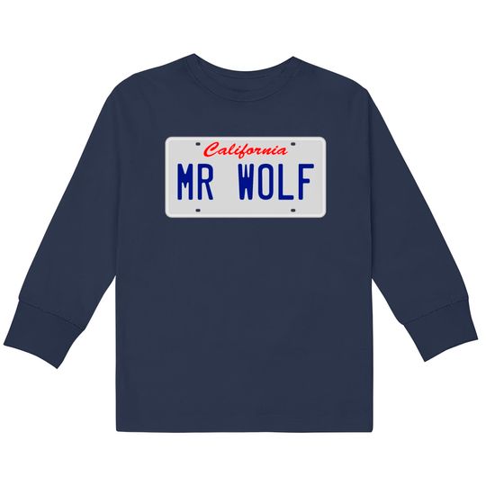 Discover Mr. Wolf - Pulp Fiction  Kids Long Sleeve T-Shirts