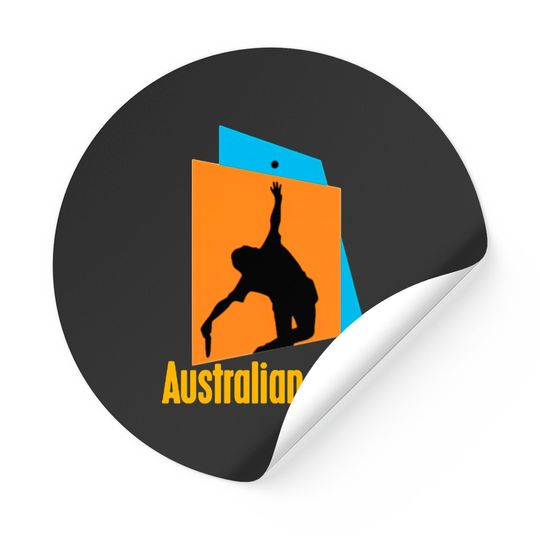 Discover Australian Open Logo Stickers