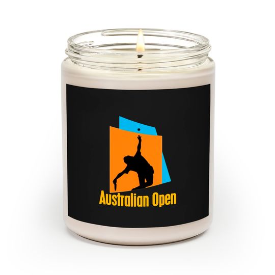 Discover Australian Open Logo Scented Candles