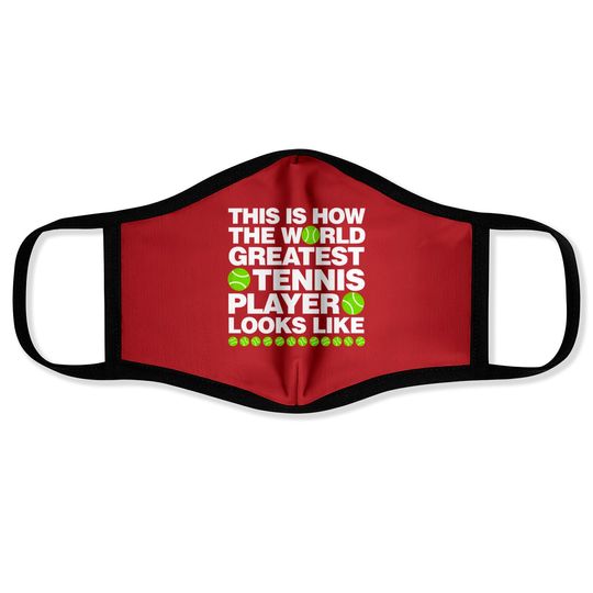 Discover This is How The World Greatest Tennis Player Look Face Masks