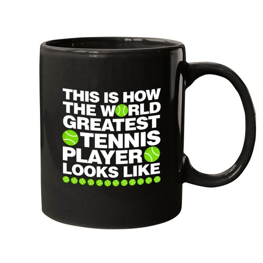 Discover This is How The World Greatest Tennis Player Look Mugs