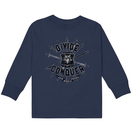 Discover Divide and Conquer  Kids Long Sleeve T-Shirts