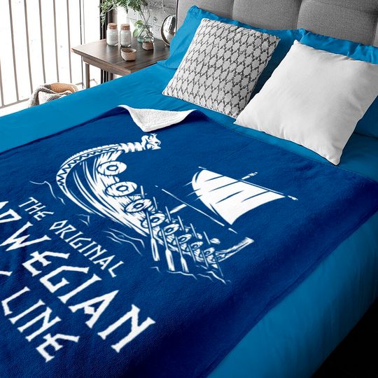 Discover Viking Gift, Vikings Quote, Valkyrie, Viking Ship Baby Blankets
