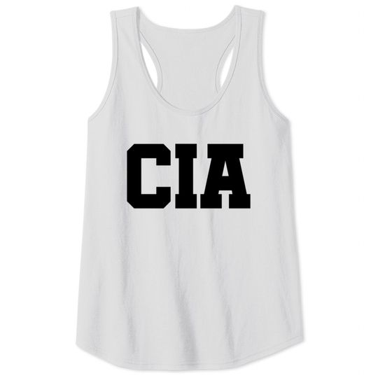 Discover CIA - USA - Central Intelligence Agency Tank Tops