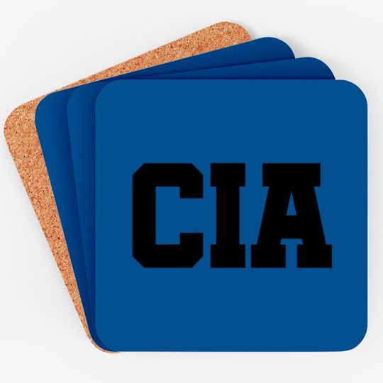 Discover CIA - USA - Central Intelligence Agency Coasters