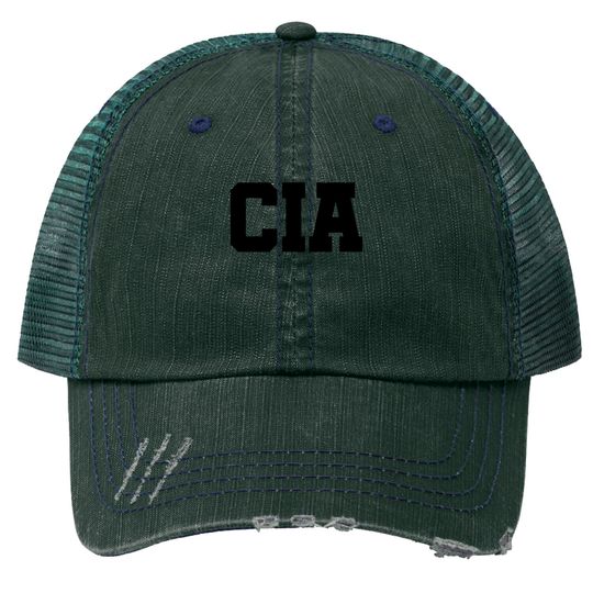 Discover CIA - USA - Central Intelligence Agency Trucker Hats
