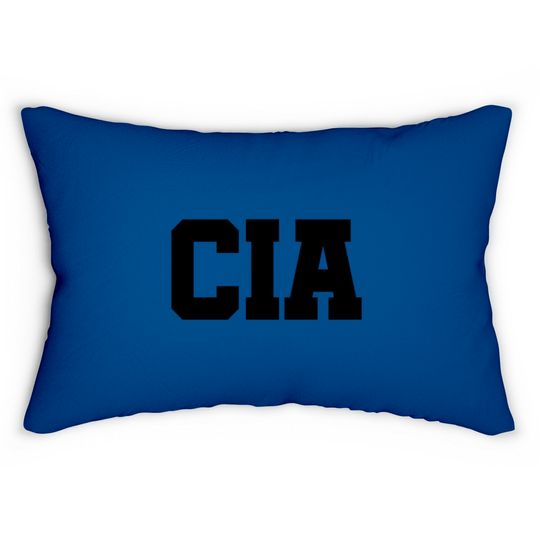 Discover CIA - USA - Central Intelligence Agency Lumbar Pillows