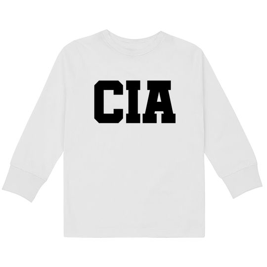 Discover CIA - USA - Central Intelligence Agency  Kids Long Sleeve T-Shirts