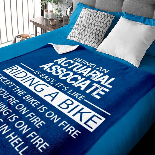 Discover Actuarial Associate Baby Blankets