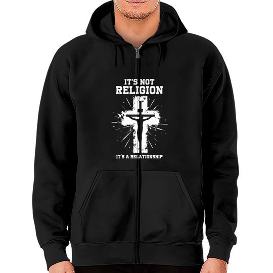 Discover Jesus Saying For Christians Zip Hoodies