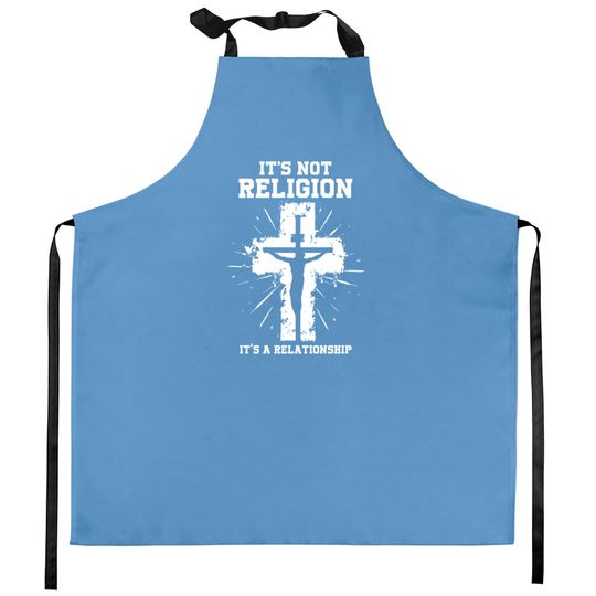 Discover Jesus Saying For Christians Kitchen Aprons