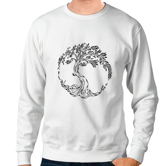 Discover Elegant tree of life Sweatshirts