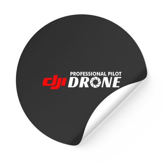 Discover DJI Professional pilot drone Stickers