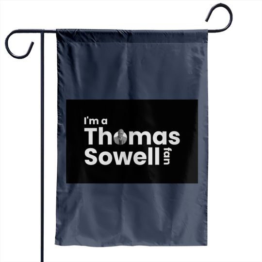 Discover Thomas Sowell Fan Garden Flags