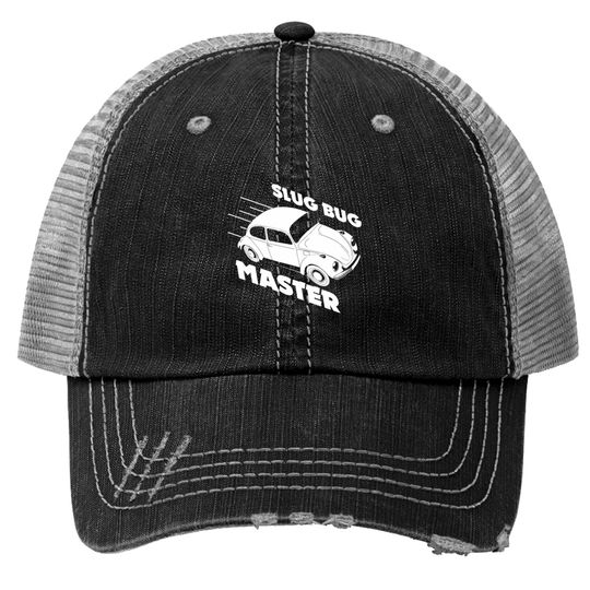 Discover Slug Bug Master Car Gift Trucker Hats