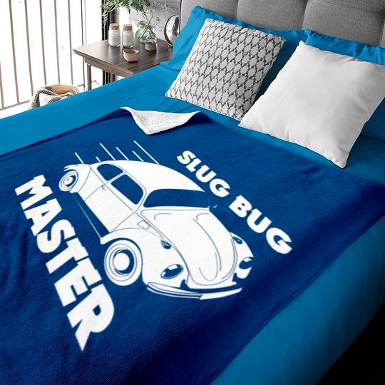 Discover Slug Bug Master Car Gift Baby Blankets