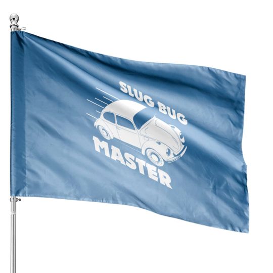 Discover Slug Bug Master Car Gift House Flags