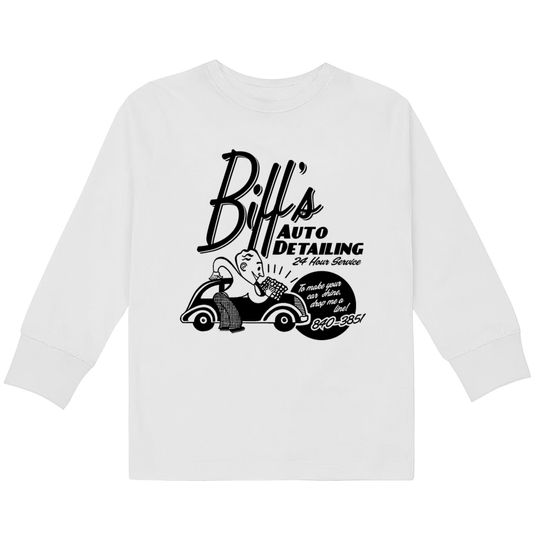 Discover Biffs Auto Detailing  Kids Long Sleeve T-Shirts