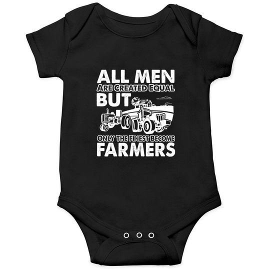 Discover Farmer - The finest become farmers Onesies