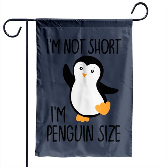 Discover Funny I'M Not Short I'M Penguin Size Cute Penguin