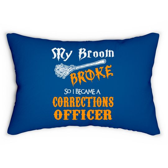 Discover Corrections Officer Lumbar Pillows