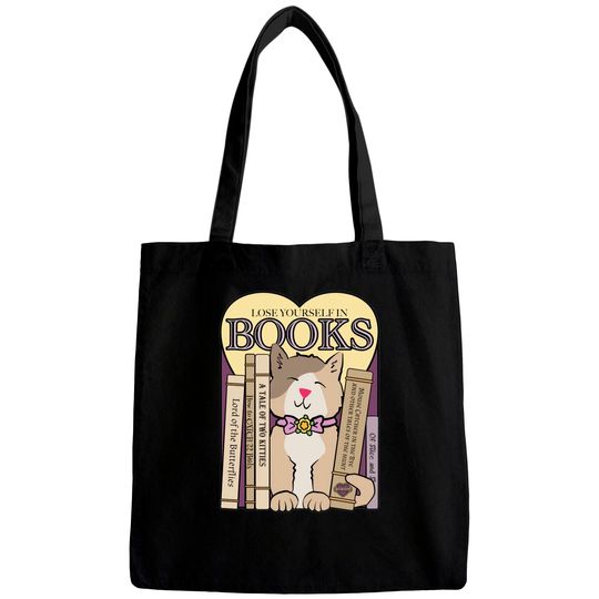 Discover Lose Yourself in Books - Library - Bags