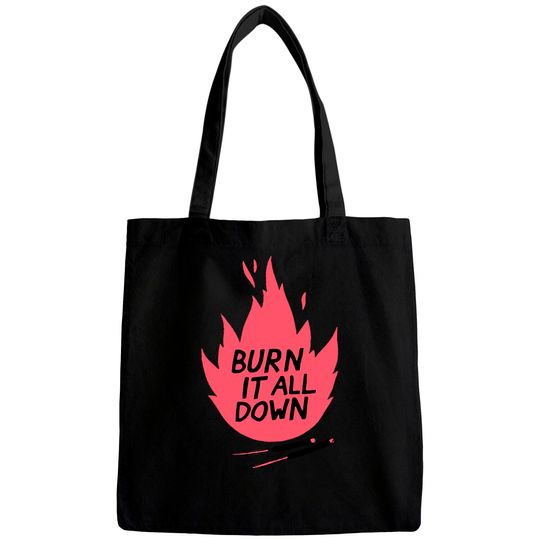 Discover burn it all down -- Bags