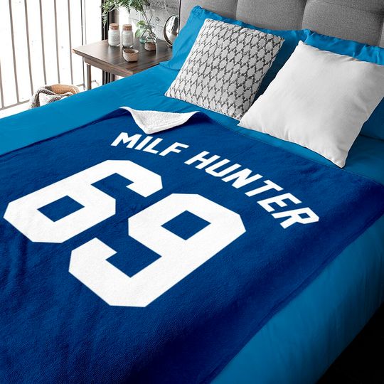 Discover MILF Hunter 69 Jersey Baby Blankets