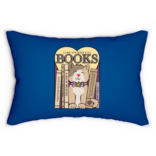 Discover Lose Yourself in Books - Library - Lumbar Pillows