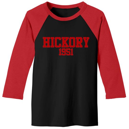 Discover Hickory 1951 (variant) - Hoosiers - Baseball Tees