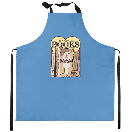 Discover Lose Yourself in Books - Library - Kitchen Aprons